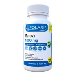 POLARIS Maca 1000Mg. 60 Comp. Complemento Energético y Revitalizante