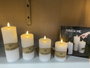 DKD Home Decor Vela Led Beige 6 Unidades 7.5 x 20 x 7.5 cm