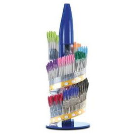 Bic Expositor Cristal Family Surtido con Regalo de 3 Cajas de Cristal Azul