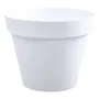Maceta EDA Tuscan Ø 30 x 26 cm Redonda Blanco Polipropileno