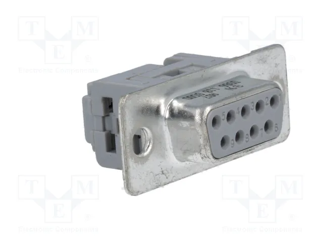 HARTING Conector D-Sub hembra de 9 pines recto IDC HARTING Conector D-Sub hembra de 9 pines recto IDC