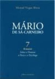 MINERVA COIMBRA EDIÇOES, MÁRIO DE SÁ-CARNEIRO: 7 ENSAIOS, Manuel Viegas Abreu