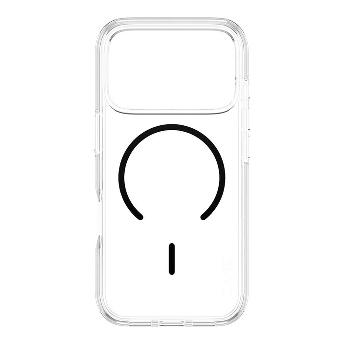 PanzerGlass Urban Explorer Case transparente m. negro MagSafe para iPhone 17 Pro