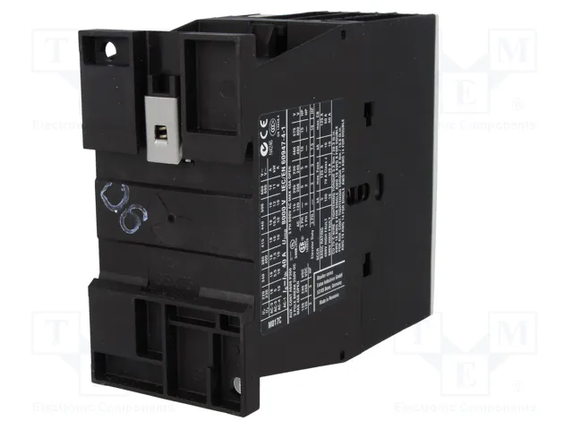 EATON ELECTRIC Contactor DILM17 3-polar 17A 24VDC