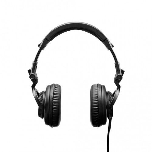 Hercules HDP DJ45 Auriculares Diadema Negro Música Alámbrico 5 cm Supraaural 20-20000 Hz Cable 1 m Negro Adaptador 6,3 mm