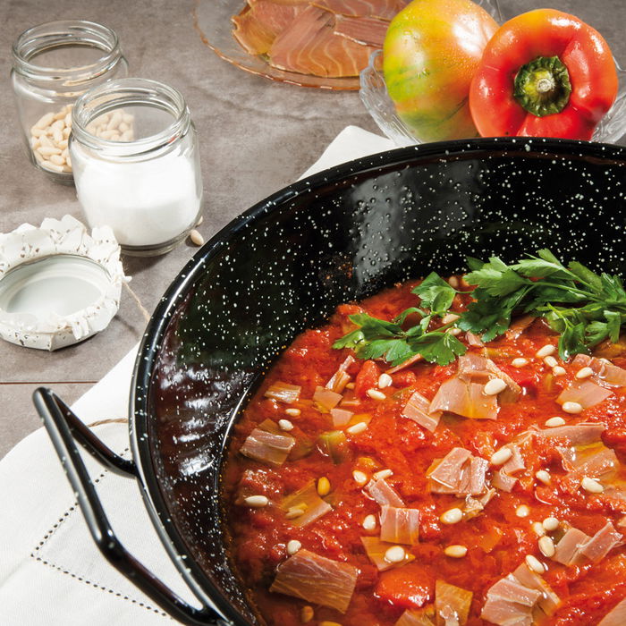 Garcima Sartén Honda Esmalte Vitrificado La Ideal Diámetro 45 cm (4 Unidades)