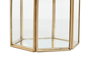 DKD Home Decor Joyero Colección Golden Glam Dorado Cristal Metal 8.2 x 9.5 x 9.2 cm