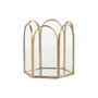 DKD Home Decor Joyero Colección Golden Glam Dorado Cristal Metal 8.2 x 9.5 x 9.2 cm