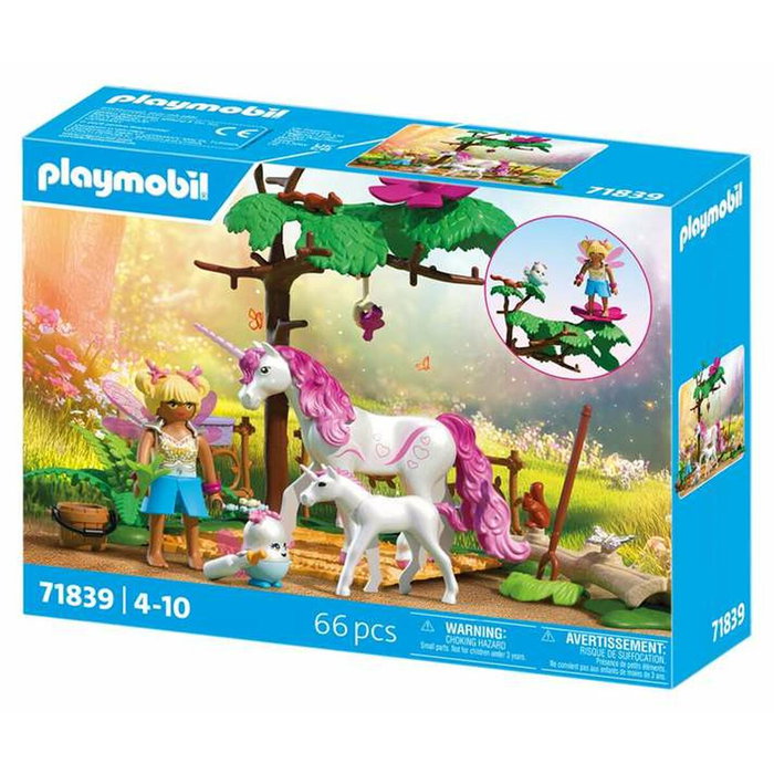 Playmobil Establo Mágico Unicornio para Mamá y Potro