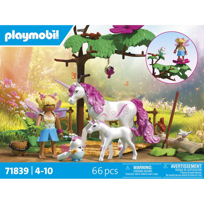 PLAYMOBIL Establo Mágico Unicornio para Mamá y Potro 71839