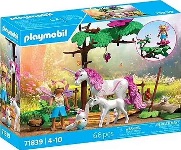 Playmobil Establo Mágico Unicornio para Mamá y Potro