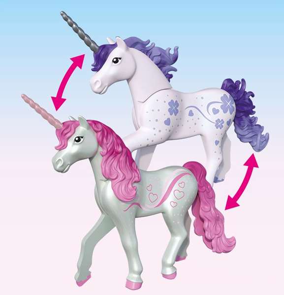 Playmobil Establo Mágico Unicornio para Mamá y Potro