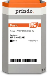 Prindo Basic XL Negro Cartucho de Tinta compatible con HP 932 XL
