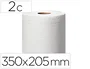 Tork Rollo de Papel Secamanos 2 Capas, 150.2 m, 429 Hojas, Blanco, 19 g/m2, para Dispensador M2, Ecolabel