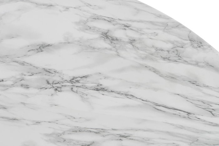DKD Home Decor Mesa Centro Moderno Blanco Dorado 119 x 119 x 45 cm
