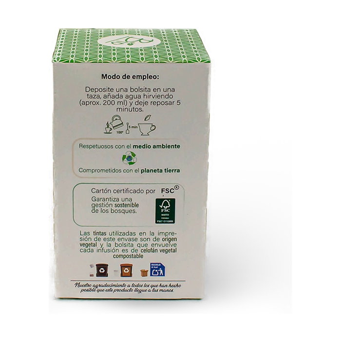 Artemis Infusión de olivo Bio 20 bolsitas infusoras Artemis Infusión de olivo Bio 20 bolsitas infusoras