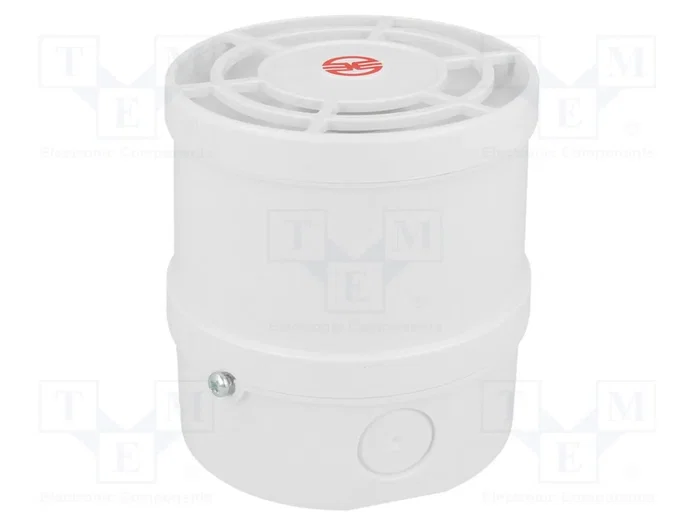 WERMA Serie 140 Sirena de Sonido Blanca IP65 WERMA Serie 140 Sirena de Sonido Blanca IP65