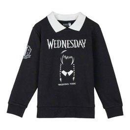 Cerdá Sudadera Cotton Brushed Wednesday 10 Años Dark Gray