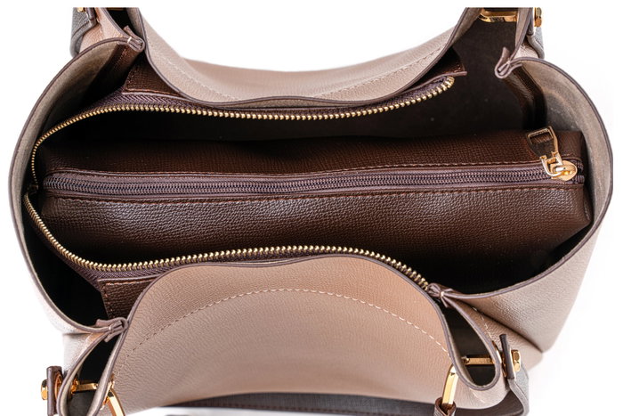 Vince Camuto Bolso Bandolera Sicilia Visón Polipiel Elegante y Sofisticado