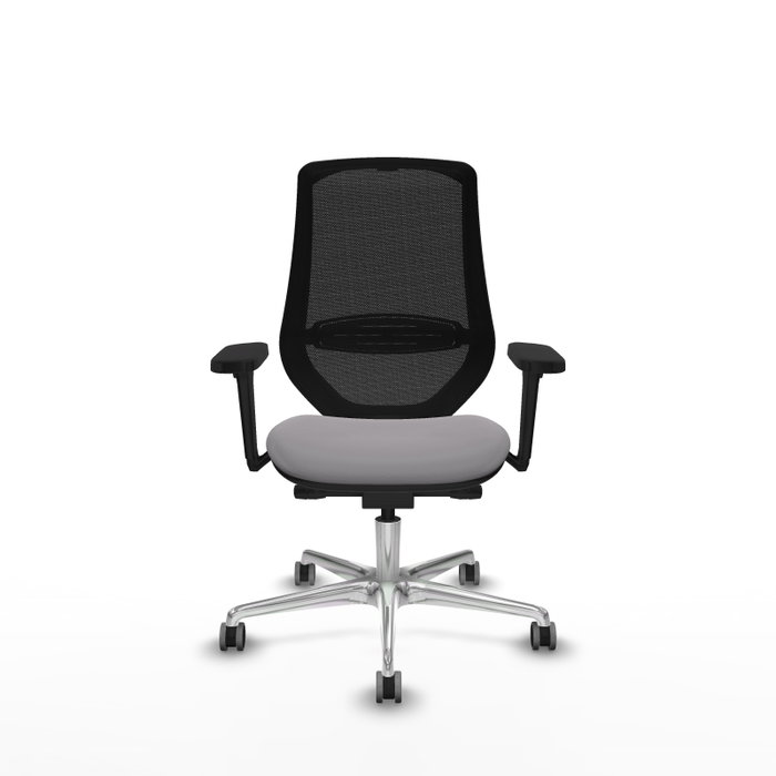 PIQUERAS Y CRESPO Silla de oficina Mardos con mecanismo Sincro/Traslack, Gris y Negro PIQUERAS Y CRESPO Silla de oficina Mardos con mecanismo Sincro/Traslack, Gris y Negro