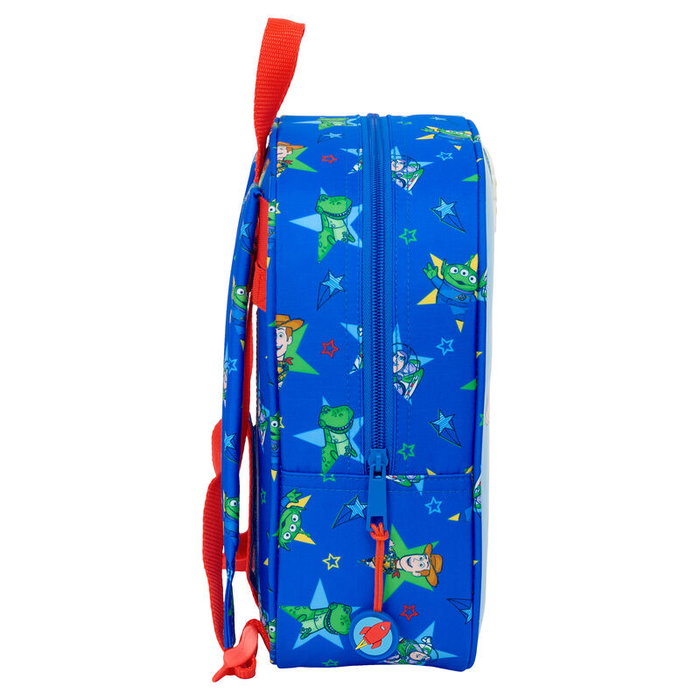 Safta Mochila Guardería Adaptable Carro Toy Story "Good Vibes" 22x27x10 cm - Mochila Infantil