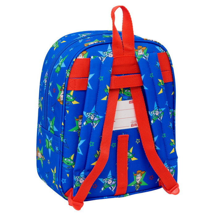 Safta Mochila Guardería Adaptable Carro Toy Story "Good Vibes" 22x27x10 cm - Mochila Infantil