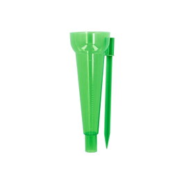 WOLFPACK LINEA PROFESIONAL Pluviómetro de Plástico Verde 350 ml con Piqueta