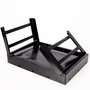 Aktive Barbacoa portátil plegable rectangular negra