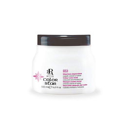 Racioppi Mascarilla Teñidos y Tratados Color Star 500ml con Bayas de Goji y Leche de Monoi para Cabellos Coloreados
