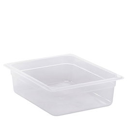 DB MARK Cubeta de polipropileno GN 1/2 - 100, Almacenaje y transporte, 32.5 cm largo x 26.5 cm ancho x 10 cm alto