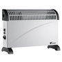 Thulos Convector Turbo CH2001 - Calefactor Eléctrico 2000W con Termostato, 3 Niveles de Potencia (750/1250/2000W) y Función Turbo Ventilador
