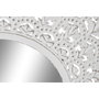 DKD Home Decor Espejo Mango MDF 89x89 Decapé Blanco