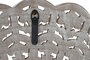 DKD Home Decor Espejo Mango MDF 89x89 Decapé Blanco