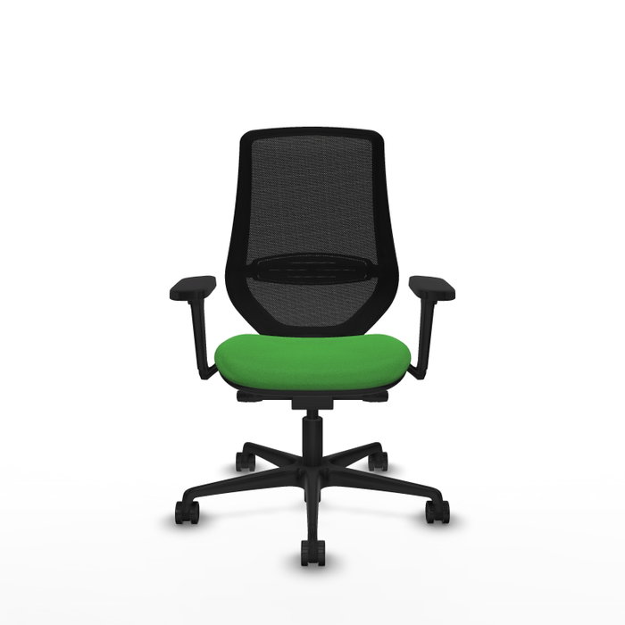 PIQUERAS Y CRESPO Silla de oficina Mardos Verde con mecanismo Sincro/Traslack