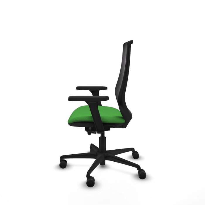PIQUERAS Y CRESPO Silla de oficina Mardos Verde con mecanismo Sincro/Traslack