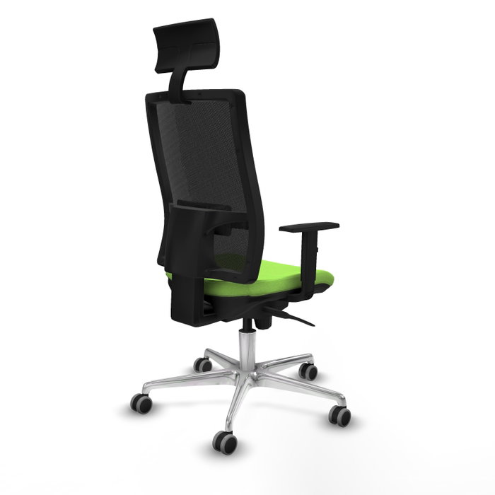 PIQUERAS Y CRESPO Silla de oficina Horna con Mecanismo Sincro, Pistacho y Negro PIQUERAS Y CRESPO Silla de oficina Horna con Mecanismo Sincro, Pistacho y Negro
