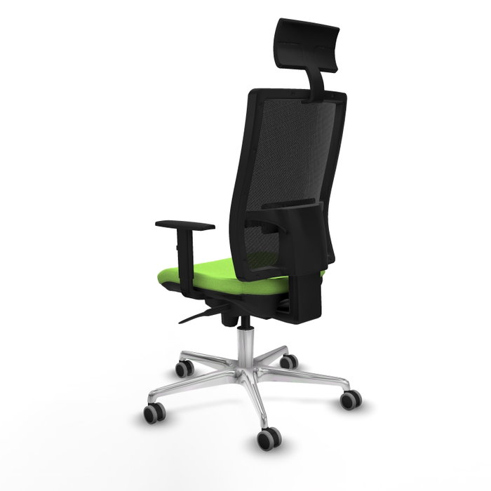 PIQUERAS Y CRESPO Silla de oficina Horna con Mecanismo Sincro, Pistacho y Negro PIQUERAS Y CRESPO Silla de oficina Horna con Mecanismo Sincro, Pistacho y Negro