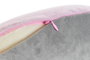 DKD Home Decor Cojín de Viaje con Capucha Rosa Poliéster 30x10x32 cm