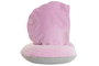 DKD Home Decor Cojín de Viaje con Capucha Rosa Poliéster 30x10x32 cm