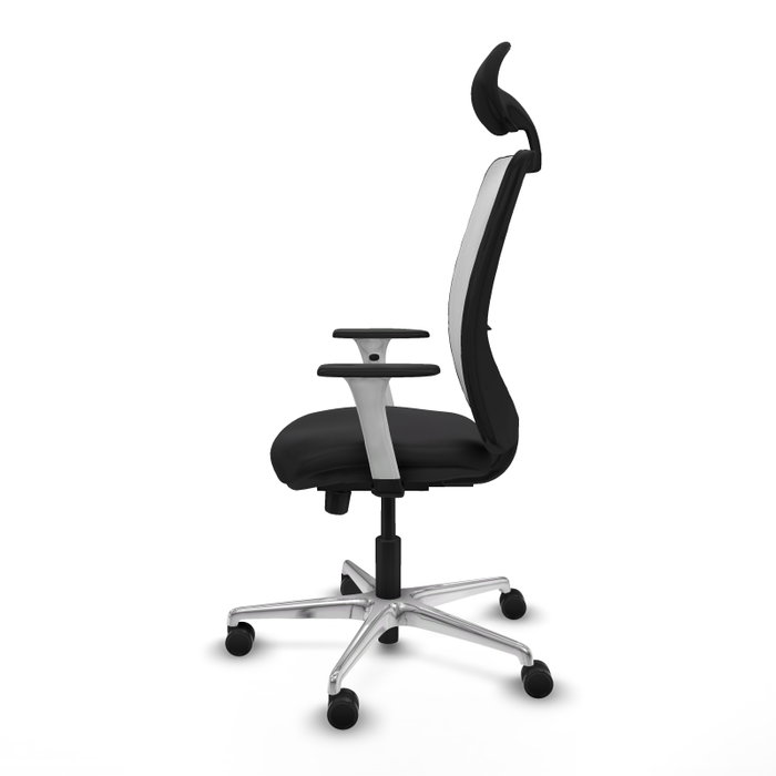 PIQUERAS Y CRESPO Silla de oficina Zulema Negro/Blanco con Mecanismo Sincro/Traslack PIQUERAS Y CRESPO Silla de oficina Zulema Negro/Blanco con Mecanismo Sincro/Traslack