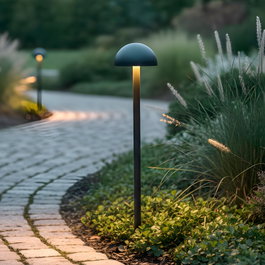 Ocala Baliza LED Exterior 60cm 12W 3000K Negro