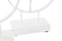 DKD Home Decor Figura de Bailarina en Aluminio y Mango Blanco (Pack de 2)