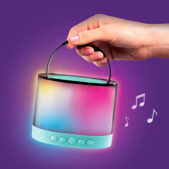 Canal Toys Mini Karaoke Station Music Creator Altavoz iluminado con 2 micrófonos inalámbricos INF 044 Canal Toys Mini Karaoke Station Music Creator Altavoz iluminado con 2 micrófonos inalámbricos INF 044