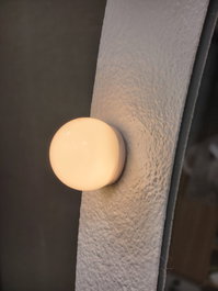 DKD Home Decor Espejo de Pared para Vestidor Moderno Blanco con Luz LED, Dimensiones: 70 x 10 x 180 cm, Marco MDF