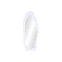 DKD Home Decor Espejo de Vestidor LED MDF 70x10x180 Blanco Rugoso
