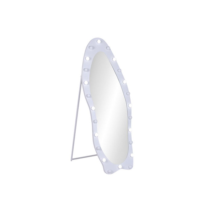 DKD Home Decor Espejo de Vestidor LED MDF 70x10x180 Blanco Rugoso DKD Home Decor Espejo de Vestidor LED MDF 70x10x180 Blanco Rugoso