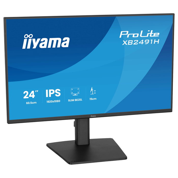 Iiyama ProLite XB2491H-B1 Monitor de 23.8 pulg. Full HD IPS 120 Hz Negro Iiyama ProLite XB2491H-B1 Monitor de 23.8 pulg. Full HD IPS 120 Hz Negro