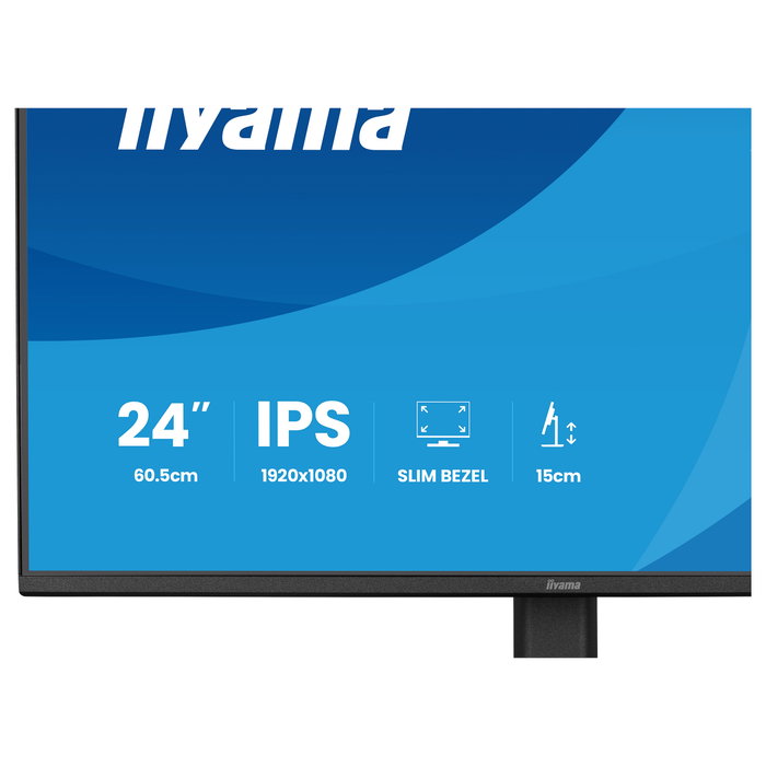 Iiyama ProLite XB2491H-B1 Monitor de 23.8 pulg. Full HD IPS 120 Hz Negro Iiyama ProLite XB2491H-B1 Monitor de 23.8 pulg. Full HD IPS 120 Hz Negro