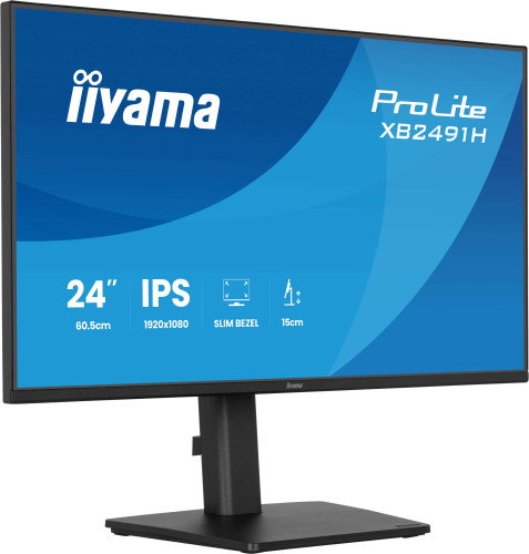Iiyama ProLite XB2491H-B1 Monitor Gaming 24" IPS Full HD 1920x1080 120Hz 1ms AMD FreeSync, Negro Iiyama ProLite XB2491H-B1 Monitor Gaming 24" IPS Full HD 1920x1080 120Hz 1ms AMD FreeSync, Negro