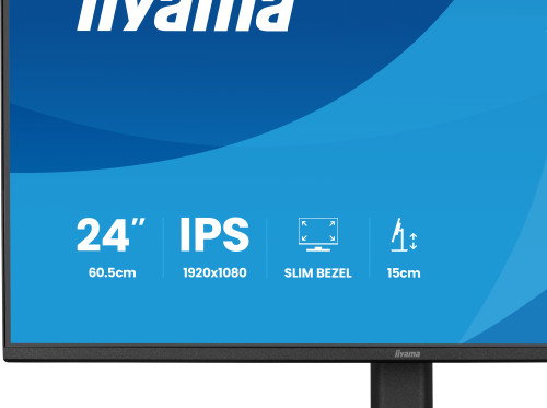 Iiyama ProLite XB2491H-B1 Monitor Gaming 24" IPS Full HD 1920x1080 120Hz 1ms AMD FreeSync, Negro Iiyama ProLite XB2491H-B1 Monitor Gaming 24" IPS Full HD 1920x1080 120Hz 1ms AMD FreeSync, Negro